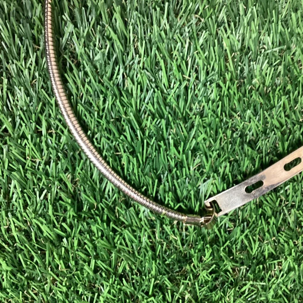 Vintage Gold Thing Belt w/ Hook Buckle S 27